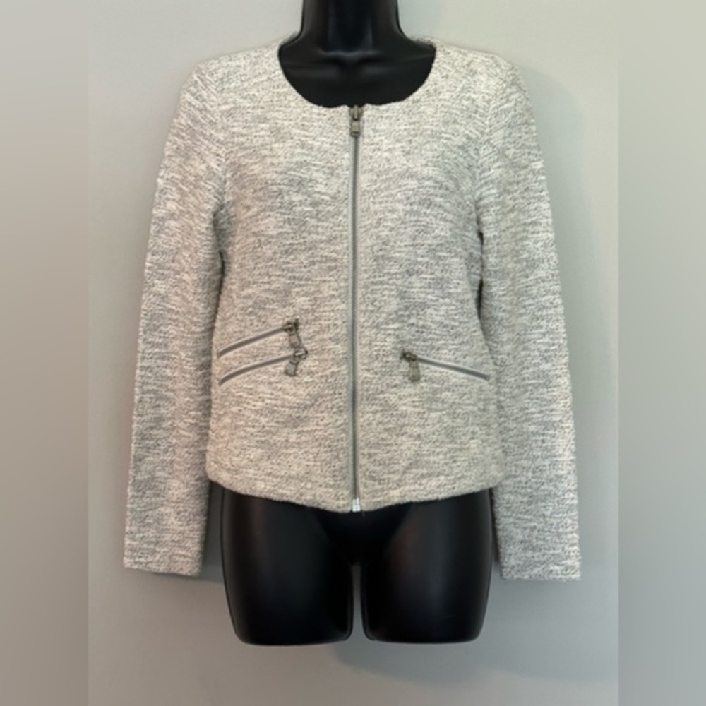 EUC Lou Grey Gold Coast Zip Up Jacket SIZE X-SMALL🔵